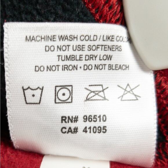 Under Armour Sweatshirt Men's Small Pullover Red Fleece Black Logo Edged Cuffs - Picture 7 of 10